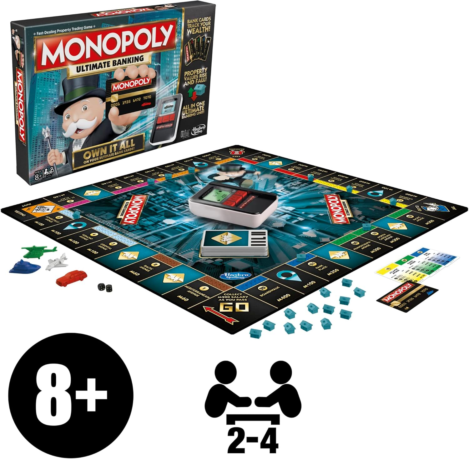 Hasbro Gaming Monopoly Ultimate Banking Hasbro Gaming Monopoly Ultimate Banking